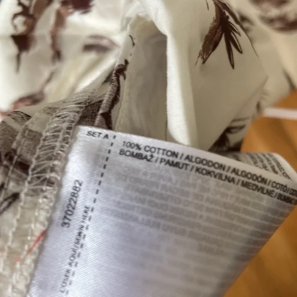 MANGO cactus print puff sleeve long dress blogger fave zara competitor - Picture 9 of 10